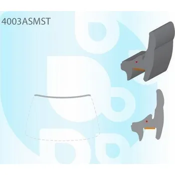 Autosklo PILKINGTON Vrchní bauset (lišta) čelního okna AS 4003ASMST