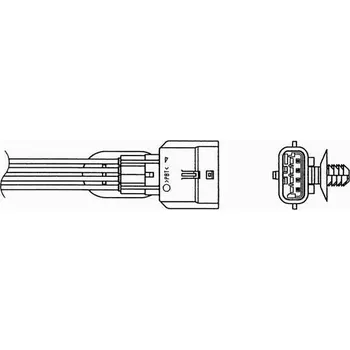 Čidlo automobilu NGK Lambda sonda NG 90276