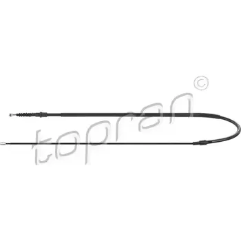 Lanko parkovací brzdy TOPRAN Tažné lanko parkovací brzdy TPR 111 292