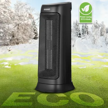 Teplovzdušný ventilátor monzana® Keramický topný ventilátor MZKH2200 2000W s dálkovým ovládáním