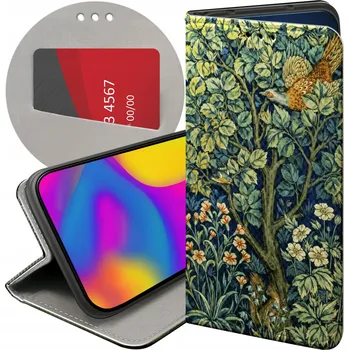 Pouzdro na mobilní telefon Flipové pouzdro Hello Case pro Samsung Galaxy A52 5G, zelené