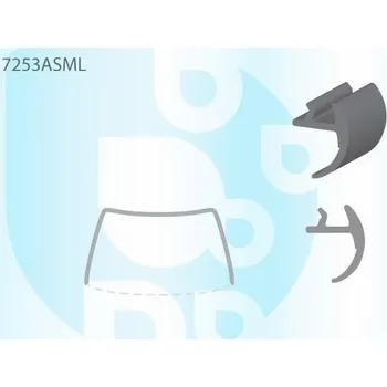 Autosklo PILKINGTON Bauset (lišta) čelního okna AS 7253ASML