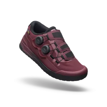 Pánské cyklistické tretry RIDE CONCEPTS boty pánské HELLION ELITE CLIP BOA crimson velikost 42