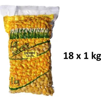 Návnadová surovina Partikl Kukuřice Professional Vařená Vakuovaná - Nature 18 x 1 kg