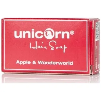 Mýdlo unicorn® Apple vlasové mýdlo s extraktem z rostliny Goethe cestovní velikost