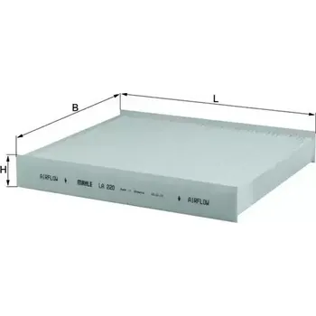 Kabinový filtr MAHLE Filtr - vzduch v interiéru MAO LA 220
