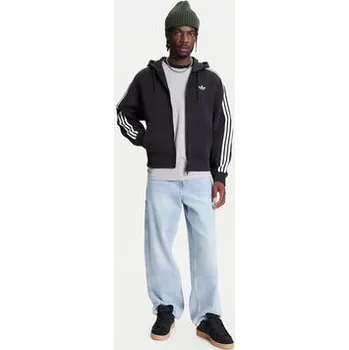 Pánská mikina adidas Mikina adicolor Spacer JX1507 Černá Loose Fit XXL