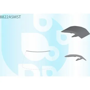 Autosklo PILKINGTON Vrchní bauset (lišta) čelního okna AS 8822ASMST