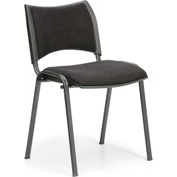 Jídelní židle Konferenční čalouněná židle, černá Biedrax Z9094c