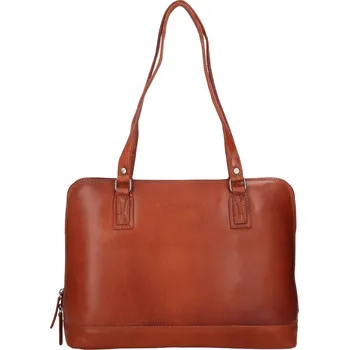 Kabelka Dámská kožená kabelka na notebook The Chesterfield Brand Selvino - koňak