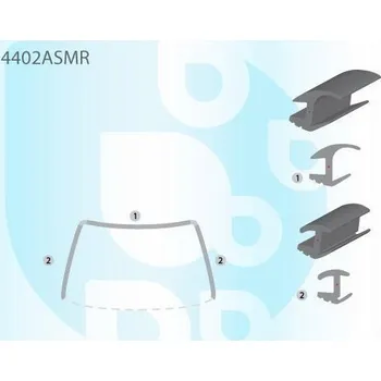 Autosklo PILKINGTON Bauset (lišta) čelního okna AS 4402ASMR