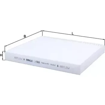 Kabinový filtr MAHLE Filtr - vzduch v interiéru MAO LA 569