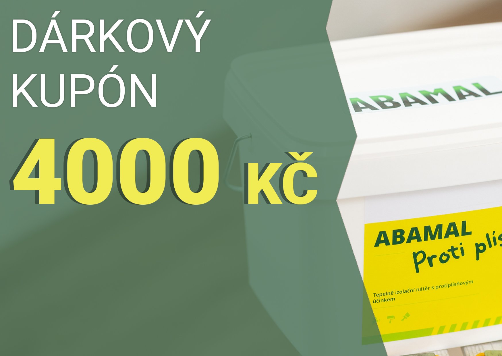 Dárkový kupón v hodnotě 4000Kč
