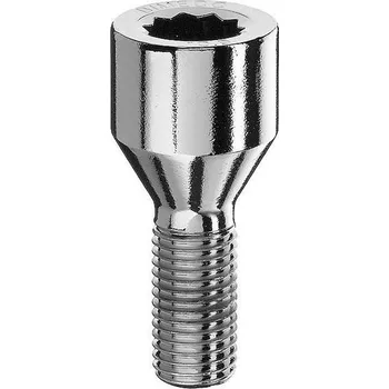 Šroubek na kolo Bimecc Kolový šroub hvězdicový M12x1,5x26 - kuželová 60° - 51,5mm - klíč adaptér