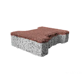 Diton Dlažba betonová Íčko Aquapore 60 mm červená (10)