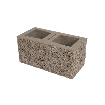 plotová tvarovka Diton Tvárnice plotová okrasná D1 400×195×190 mm trojstranná bílá (60)