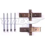 TOMEX Brakes Sada příslušenství obložení kotoučové brzdy TMX TX 43-09