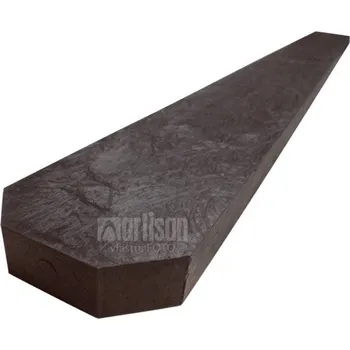 Plotovka Plastové plotovky Transform tříhranné 78x21x1200, hnědé -