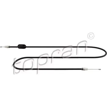 Lanko parkovací brzdy TOPRAN Tažné lanko parkovací brzdy TPR 631 754