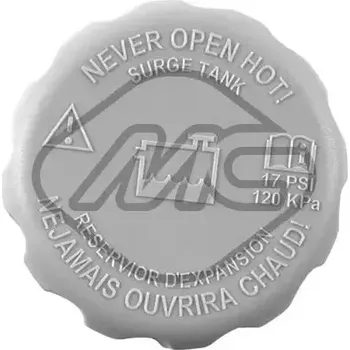 Příslušenství pro turbodmychadlo Metalcaucho Uzavírací víčko MTC 03549