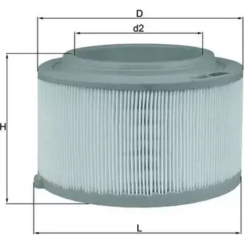 Vzduchový filtr KNECHT Vzduchový filtr KNC LX 3458