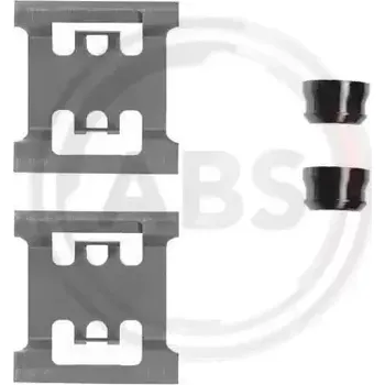 Přislušenství brzdového systému A.B.S. Sada příslušenství obložení kotoučové brzdy ABS 1145Q