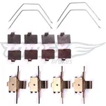 TOMEX Brakes Sada příslušenství obložení kotoučové brzdy TMX TX 43-26