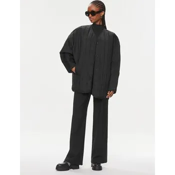 Calvin Klein Bunda pro přechodné období Vertical K20K206766 Černá Oversize XXS