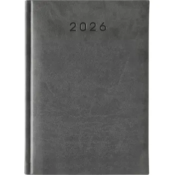 Kalendář Knižní kalendář 2026 A5 Scriba šedý