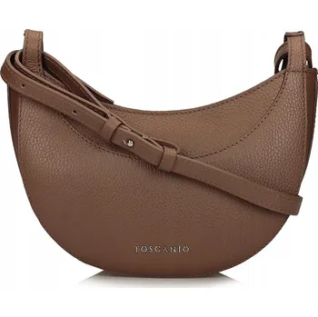 Kabelka Toscanio kabelka přes rameno přírodní lícová kůže béžová