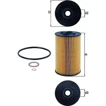 Olejový filtr KNECHT Olejový filtr KNC OX 150D