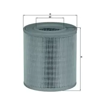 Vzduchový filtr KNECHT Vzduchový filtr KNC LX 1253