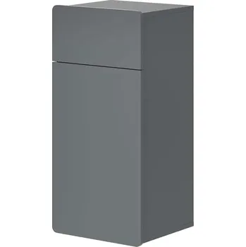 Koupelnový nábytek Vicco Izan Midi Skříňka Koupelnový Nábytek Šedá Zásuvka Police Dvířka