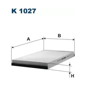 Autodíl FILTRON Filtr - vzduch v interiéru FI K1027