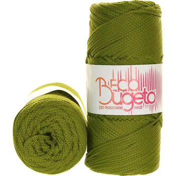 Příze Eco Bugeto olivová 200g, úplet 1