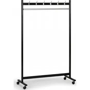 Věšák Biedrax Řadový věšák obustranný V4304 s kolečky