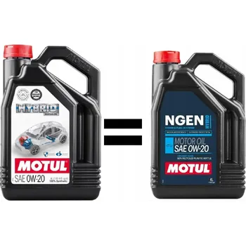 Motorový olej Olej 0W20 MOTUL HYBRID 4L HONDA NISSAN TOYOTA KIA