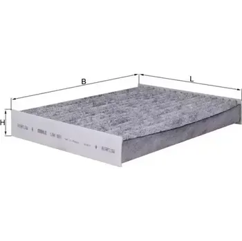 Kabinový filtr MAHLE Filtr vzduchu v interiéru MAO LAK 891