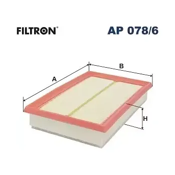 Autodíl FILTRON Vzduchový filtr FI AP078/6