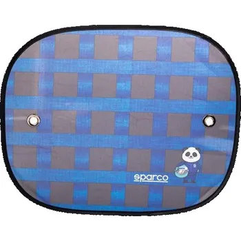Stínítko do auta Sparco Clona sluneční na boční okno SPARCO, modrý, 2ks DO SPCSK1311