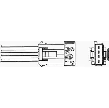 Čidlo automobilu NGK Lambda sonda NG 96375