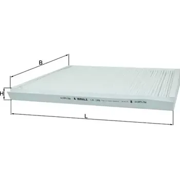 Kabinový filtr MAHLE Filtr vzduchu v interiéru MAO LA 129