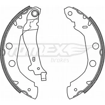 Brzdová čelist TOMEX Brakes Sada brzdových čelistí TMX TX 21-01
