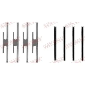 Brzdový systém Quick Brake Sada příslušenství obložení kotoučové brzdy QB 109-0975