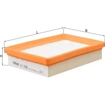 Vzduchový filtr MAHLE Vzduchový filtr MAO LX 3536