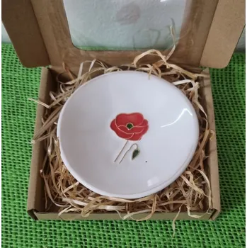 Podtácek Dárkový balíček - malá miska s vlčím mákem