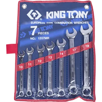 Klíč Sada očkoplochých klíčů King Tony 1207MR