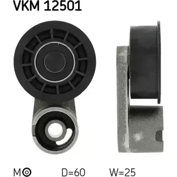 Rozvod motoru SKF Napínací kladka - ozubený řemen SK VKM12501