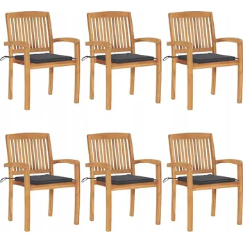 Zahradní židle VidaXL dřevěná hnědá