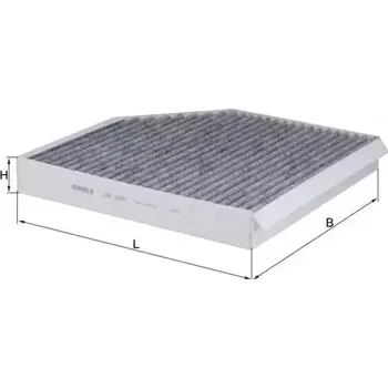 Kabinový filtr MAHLE Filtr - vzduch v interiéru MAO LAK 667